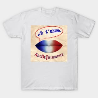 FRENCH KISS JETAIME ARC DE TRIUMPHE T-Shirt